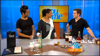 Mixologisit Vlad Novikov of Elixir Andersonville shows us how to make a gingerbread martini for the holidays!